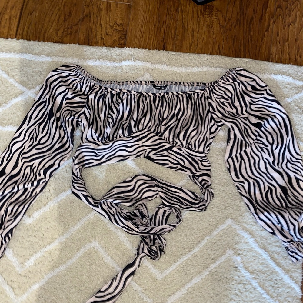 Tiger Print Top